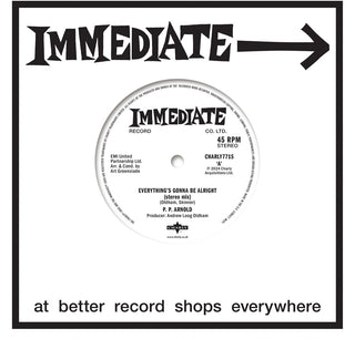 the album cover for P Arnold .P. - Everything Is Gonna Be Alright / Everything Remix