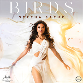 the album cover for Serena Saenz - Birds