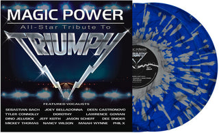 Various- Magic Power: All Star Tribute To Triumph (Dark Blue & White Splatter Vinyl)