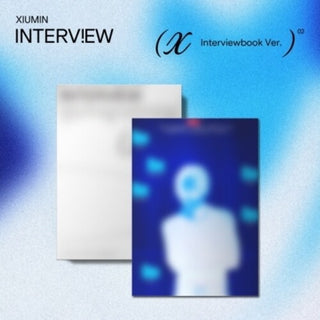 Xiumin- Interview X - Interviewbook Version - incl. 36pg Tabloid, Photocard, Sticker, MiniBook + Envelope