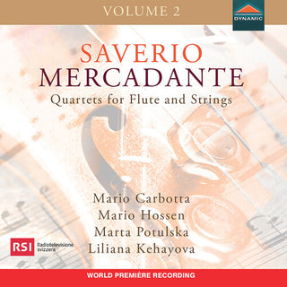 Nikolay Shugaev- Saverio Mercadante, Quartets for Flute & Strings, Vol. 2