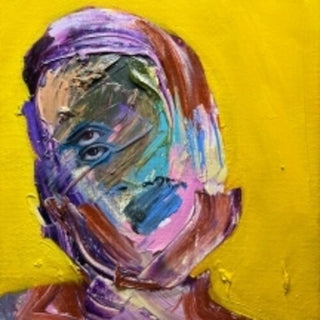 Grey Aura- Zwart Vierkant Slotstuk