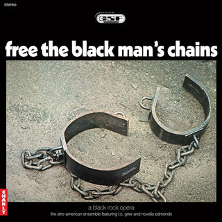 Afro-American Ensemble- Free the Black Man's Chains - Black & White Marbled