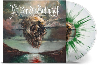 Fit for an Autopsy- Sea of Tragic Beasts - White Green Splatter