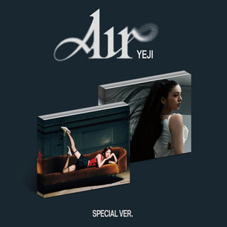 the album cover for Yeji ( Itzy ) - Air - Special Version (Phob) (Phot) (Asia)