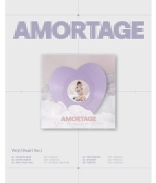 Jisoo- Amortage - Heart Version - incl. Photobook, Sticker + Poster