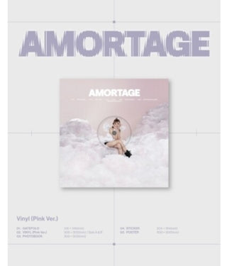 Jisoo- Amortage - Pink Version - incl. Photobook, Sticker + Poster