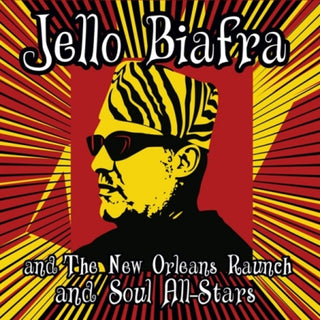 the album cover for Biafra, Jello - Walk On Jindal's Splinters - Red