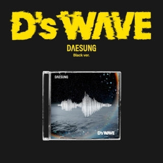 the album cover for Daesung - D'S Wave - Black Version - Jewel Case w/ Booklet, Photocard + Photo Frame