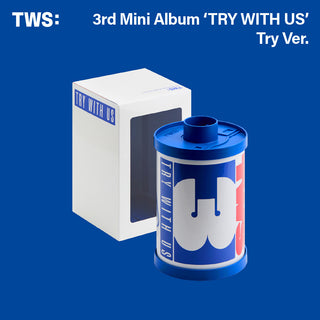the album cover for TWS - Tws 3rd Mini Album 'try With Us' (Try Ver.)