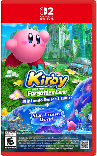Switch 2-  Kirby And The Forgotten Land - Nintendo Switch 2 Edition + Star-Crossed World for Nintendo Switch 2 (Switch 2)