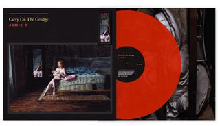 the album cover for Jamie T - Carry On The Grudge [Colored Vinyl] [Limited Edition] (Red) (Uk)