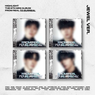 the album cover for Unknown Artist - From Real To Surreal - Jewel Case Version - Random Cover - incl. 24pg Photobook, Photocard + Hologram Photo