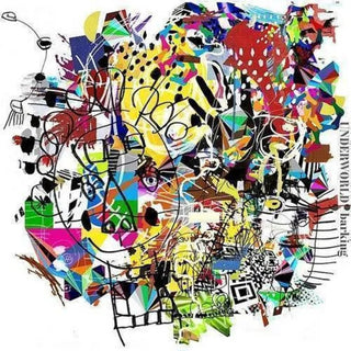 the album cover for Underworld - Barking