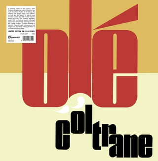 the album cover for John Coltrane - Ole [Clear Vinyl] (Can)