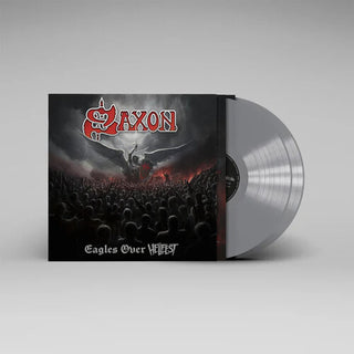 Saxon- Eagles Over Hellfest - Silver Colored Vinyl