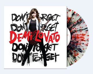 Demi Lovato- Don't Forget (Clear w/ Red & Black Splatter Vinyl)