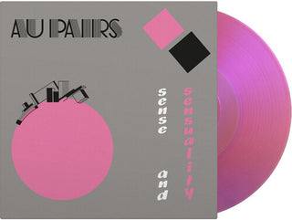 The Au Pairs- Sense & Sensuality - Limited 180-Gram Translucent Magenta Colored Vinyl