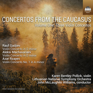 Karen Bentley Pollick- Concertos from the Caucasus, Vol. 1 - Three Violin Concertos (CD)