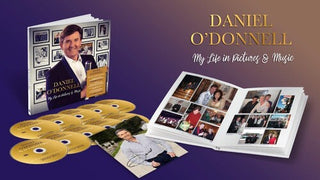 Daniel O'Donnell- My Life In Pictures & Music - Premium Deluxe Photobook Boxset Includes 9 CD's & 1 DVD