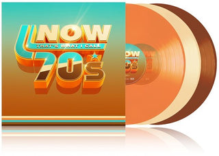 Various Artists- Now That's What I Call The 70's / Various - Orange, Beige & Brown Colored Vinyl