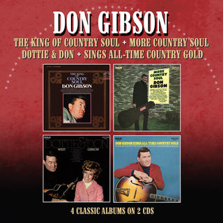Don Gibson- King Of Country Soul / More Country Soul / Dottie & Don / Sings All-Time Country Gold