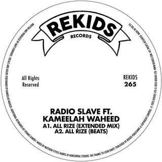 Radio Slave- All Rize