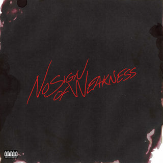 the album cover for Burna Boy - No Sign Of Weakness