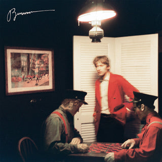 the album cover for Greg Freeman - Burnover - Red [Colored Vinyl] (Red)