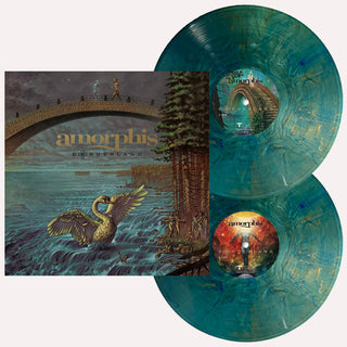 Amorphis- Borderland (Green Blue Marbled Vinyl incl. Bonus Tracks) (Indie Exclusive)