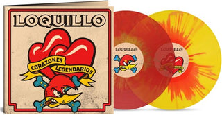 Loquillo- Corazones Legendarios - Red & Yellow Splatter Vinyl