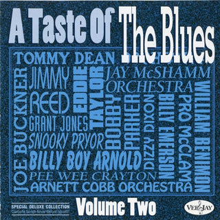 the album cover for Various Artists - Taste Of The Blues