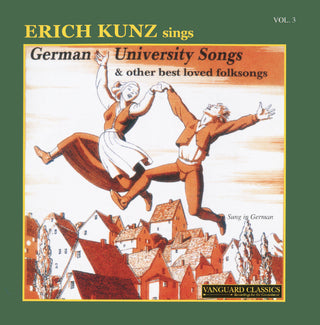 the album cover for Erich Kunz - German University Songs Vol. 3