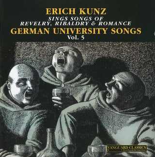 the album cover for Erich Kunz - German University Songs Vol. 5