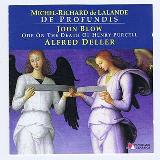 the album cover for Alfred Deller - Michel-Richard De Lalande: De Profundis