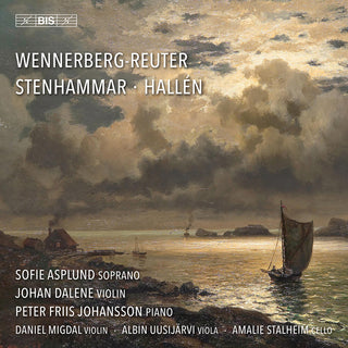 the album cover for Peter Johnson  Friis - Wennerberg-Reuter Stenhammar & Hallen