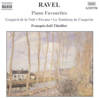the album cover for Francois-Joel Thiollier - Piano Favourites