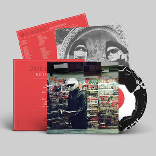 the album cover for Drab Majesty - Modern Mirror (Blk) [Colored Vinyl] (Wht)