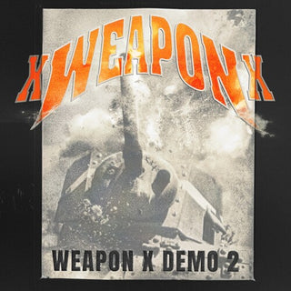 xWeaponx- Weapon X Demo 2 (Indie Exclusive Baby Blue w/ Orange Splatter Vinyl)