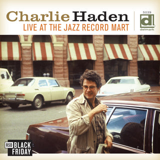 the album cover for Charlie Haden - Live At The Jazz Record Mart - Limited Edition Colored Vinyl [RSD Black Friday 2025]