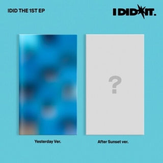 Idid- I Did It- Random Cover - incl. 80pg Photobook, Dust Jacket, Interview Folded Poster + 2 Photocards