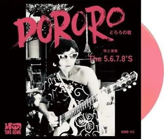 the album cover for 5.6.7.8.'s - Dororo / Granada Fuzz [Clear Vinyl] [Limited Edition] (Pnk)