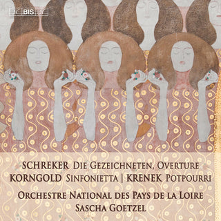 the album cover for Orchestre National Des Pays De La Loire - Schreker Korngold & Krenek