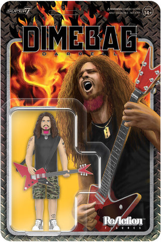 Super7- Super7 - Dimebag Darrell - ReAction Figures Wv1 - Culprit (Action Figure)
