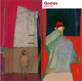 the album cover for Gomez - Bring It On [Red Colored Vinyl]