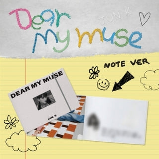 the album cover for Jun. K - Dear My Muse - Digipack Version (Stic) (Phob)