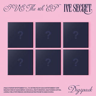 the album cover for Ive - IVE THE 4TH EP IVE SECRET [Digipack]