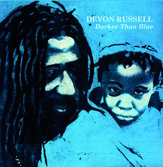 the album cover for Russell, Devon - Darker Than Blue