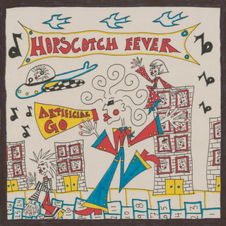 the album cover for Artificial Go - Hopscotch Fever [Colored Vinyl] (Red)