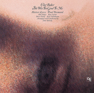 the album cover for Chet Baker - She Was Too Good To Me (Jpn)